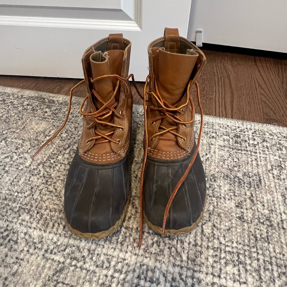 LL Bean Duck Boots, Size 8.5